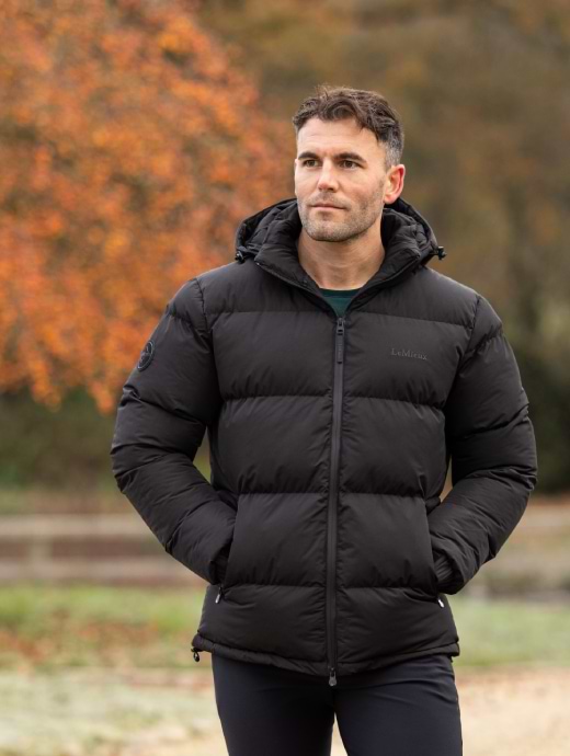Mens black puffer shop