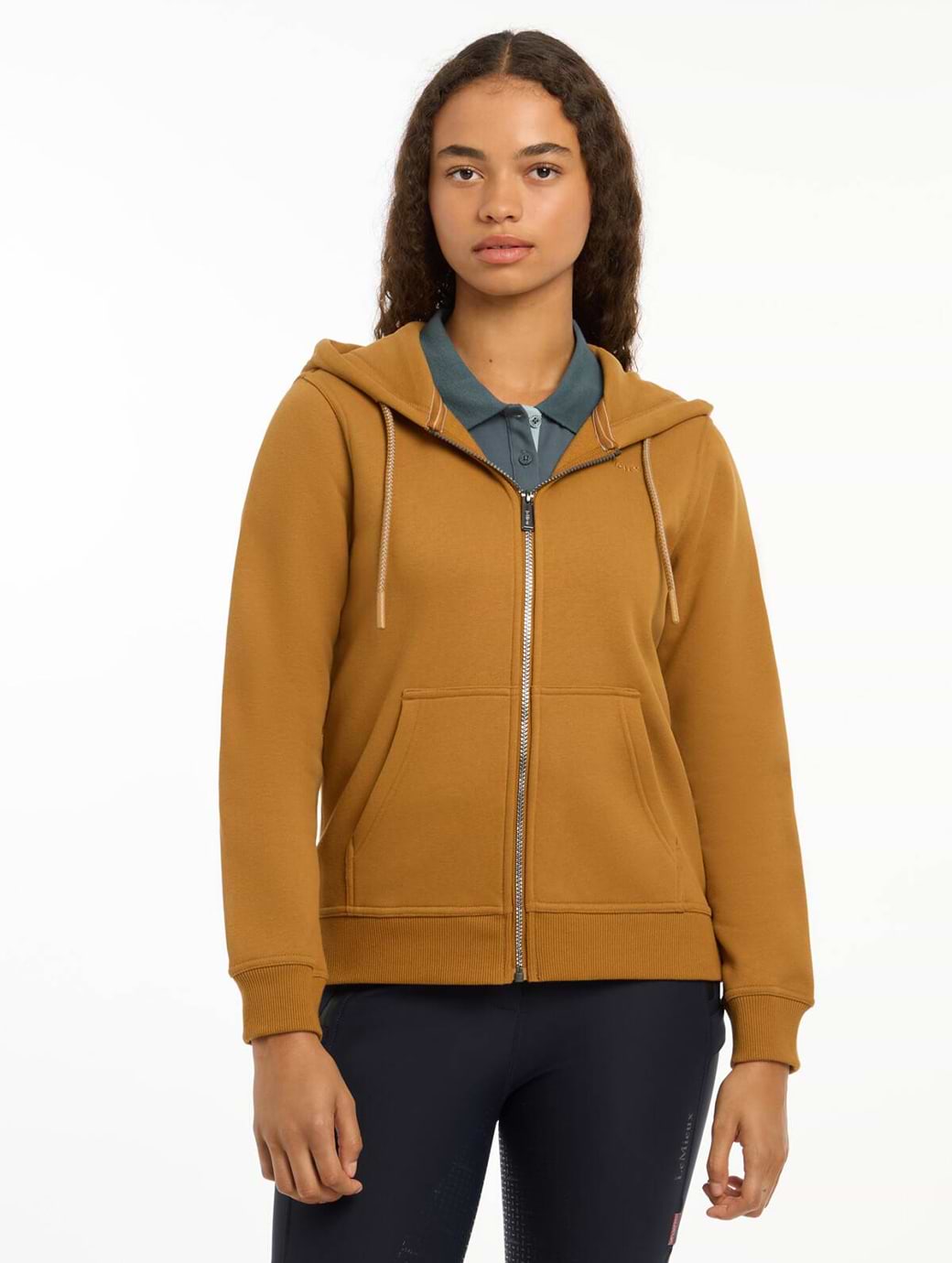 LeMieux Elle Zip Through Hoodie Ginger