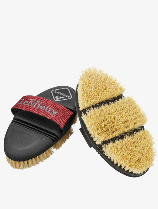 LeMieux Flexi Scrubbing Brush Black