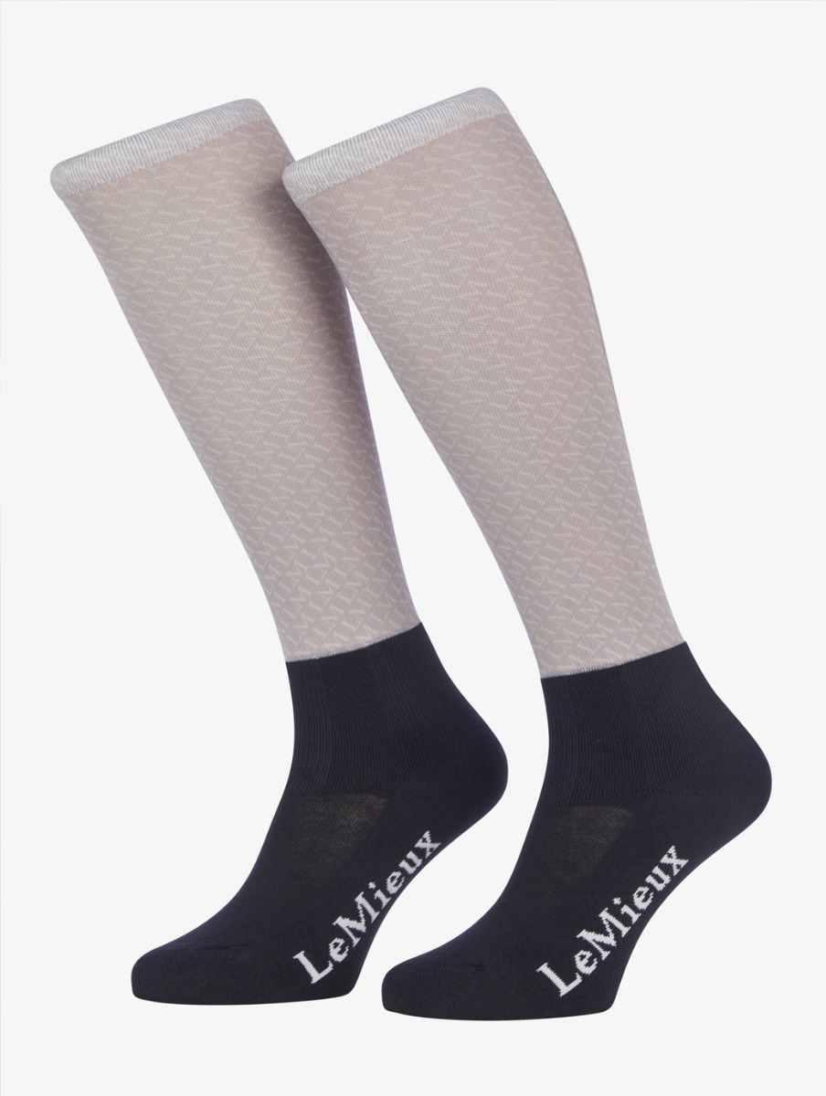 LeMieux Footsie Socks Faith Junior Ash