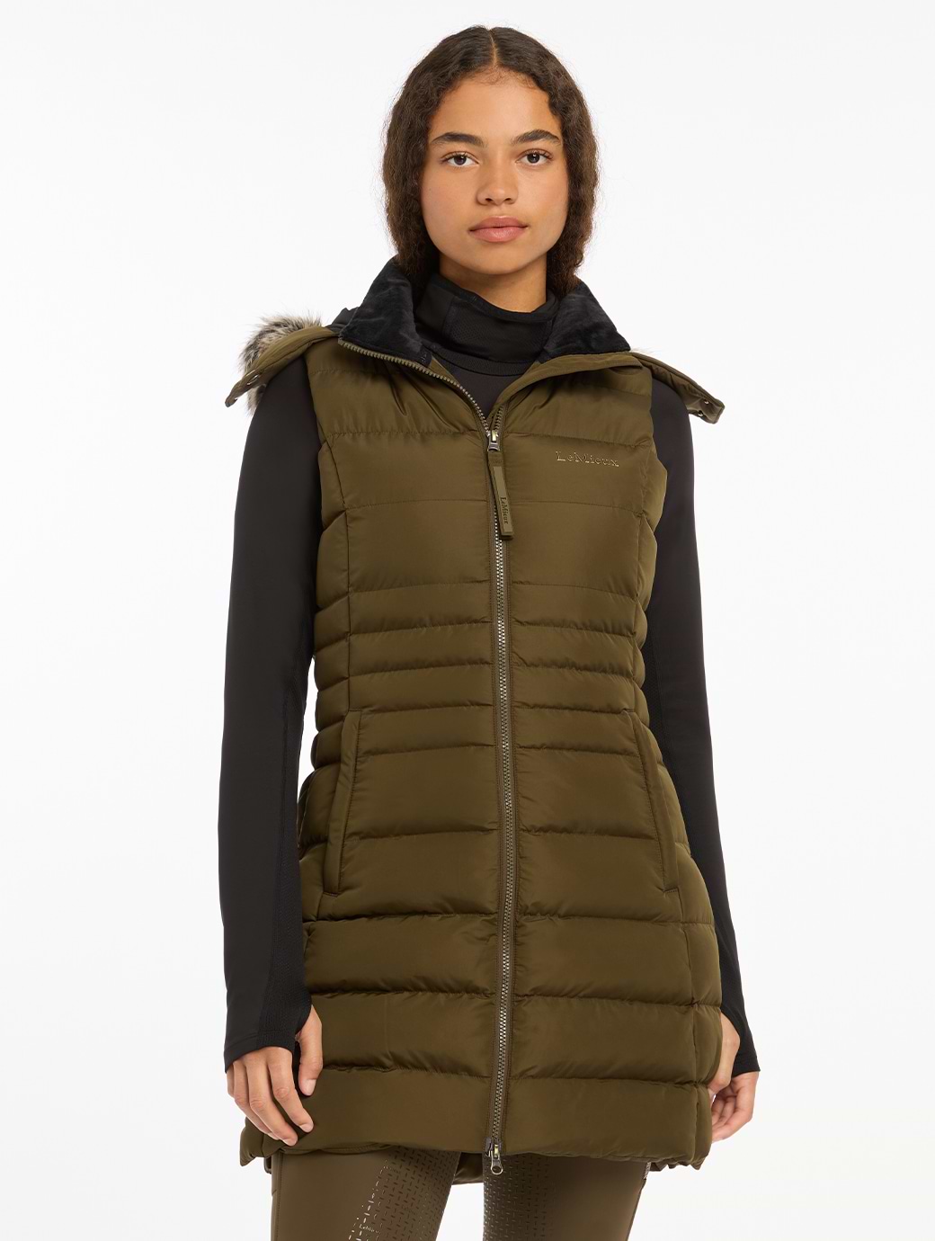 LeMieux Harper Longline Puffer Gilet Alpine
