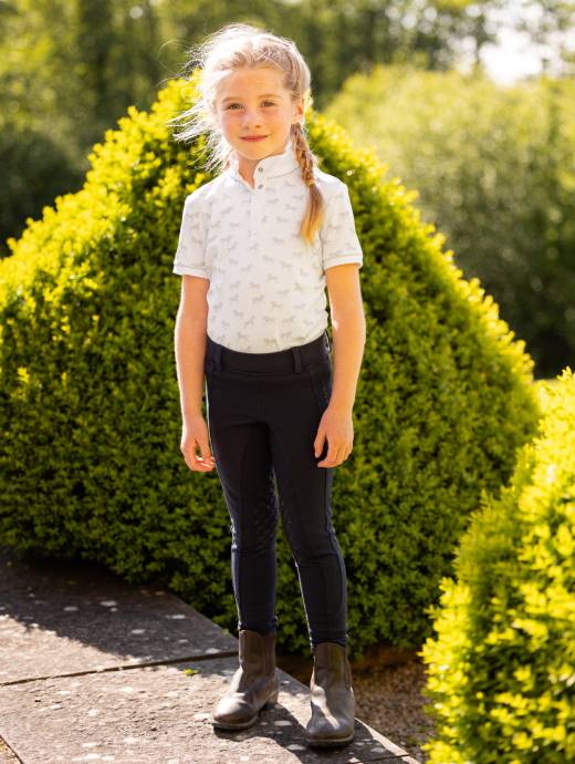 LeMieux Mini Bella Show Shirt White
