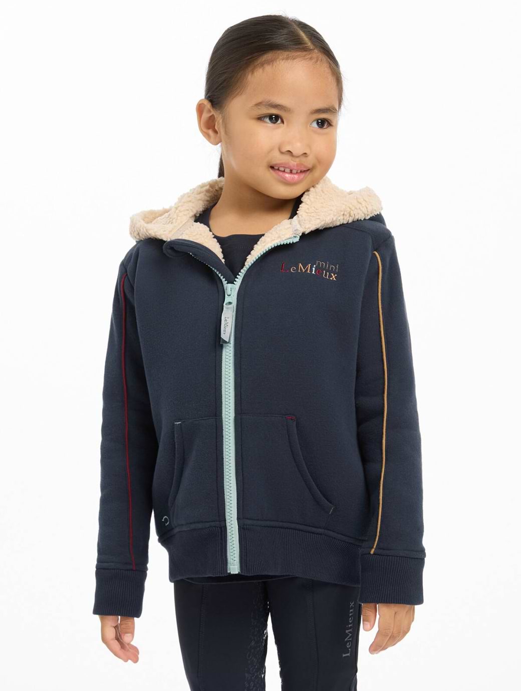 LeMieux Mini Charlie Lined Hoodie Navy