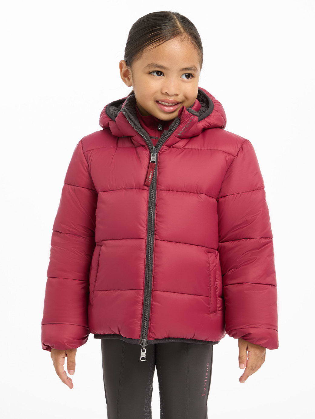 LeMieux Mini Megan Reversible Puffer Ember