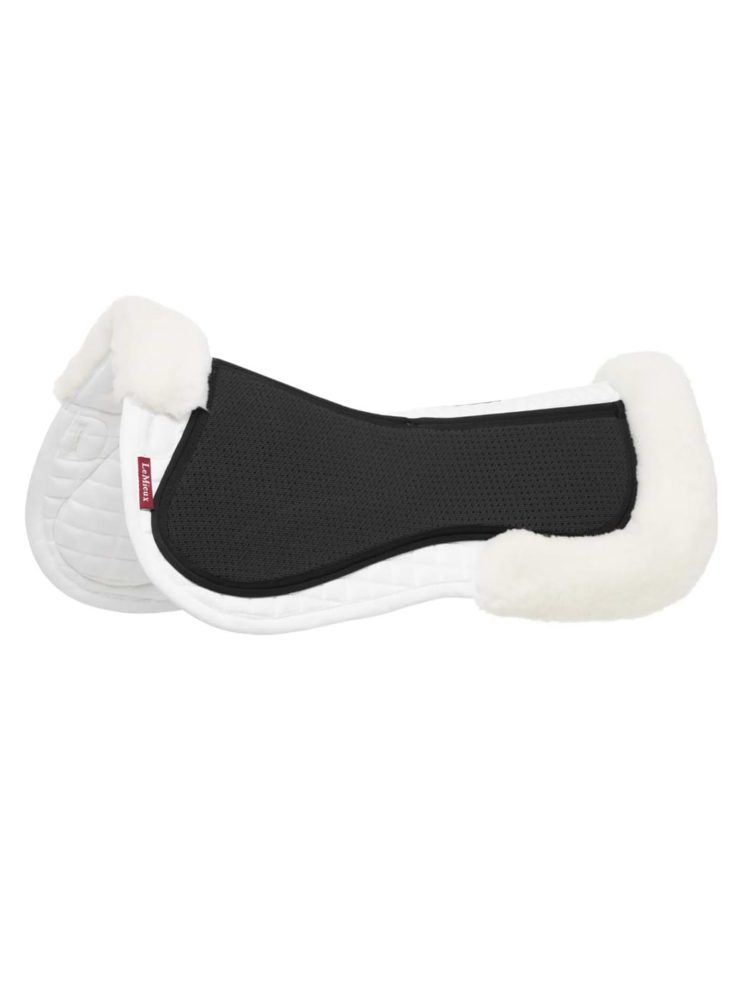 LeMieux Streamline Half Pad White/White