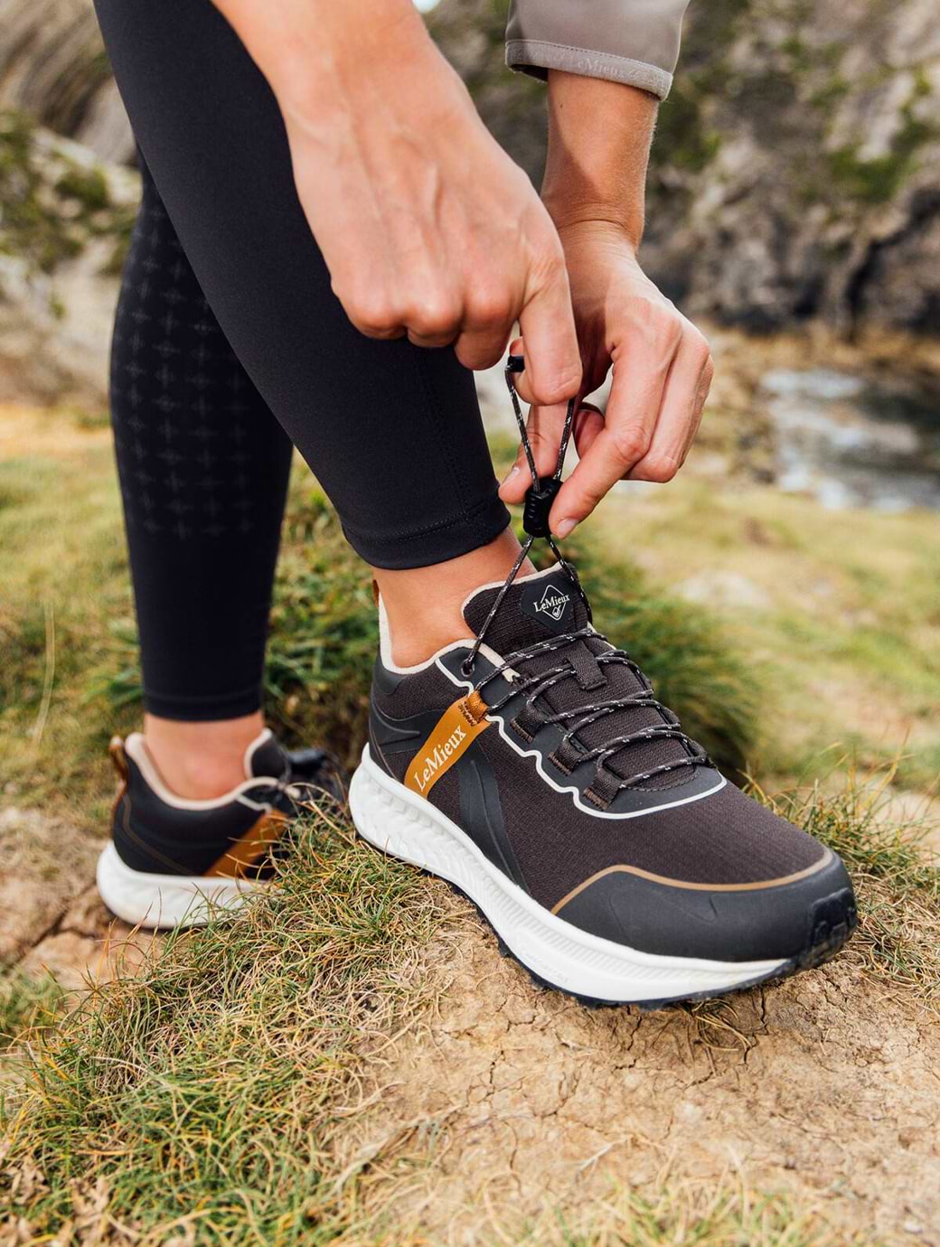 LeMieux Trax 2.0 Waterproof Trainers Cinder