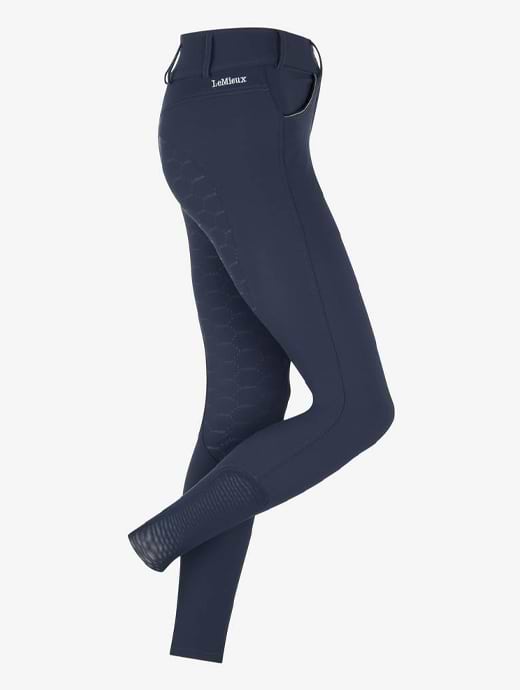 LeMieux Victoria Breech Silicone Seat Navy