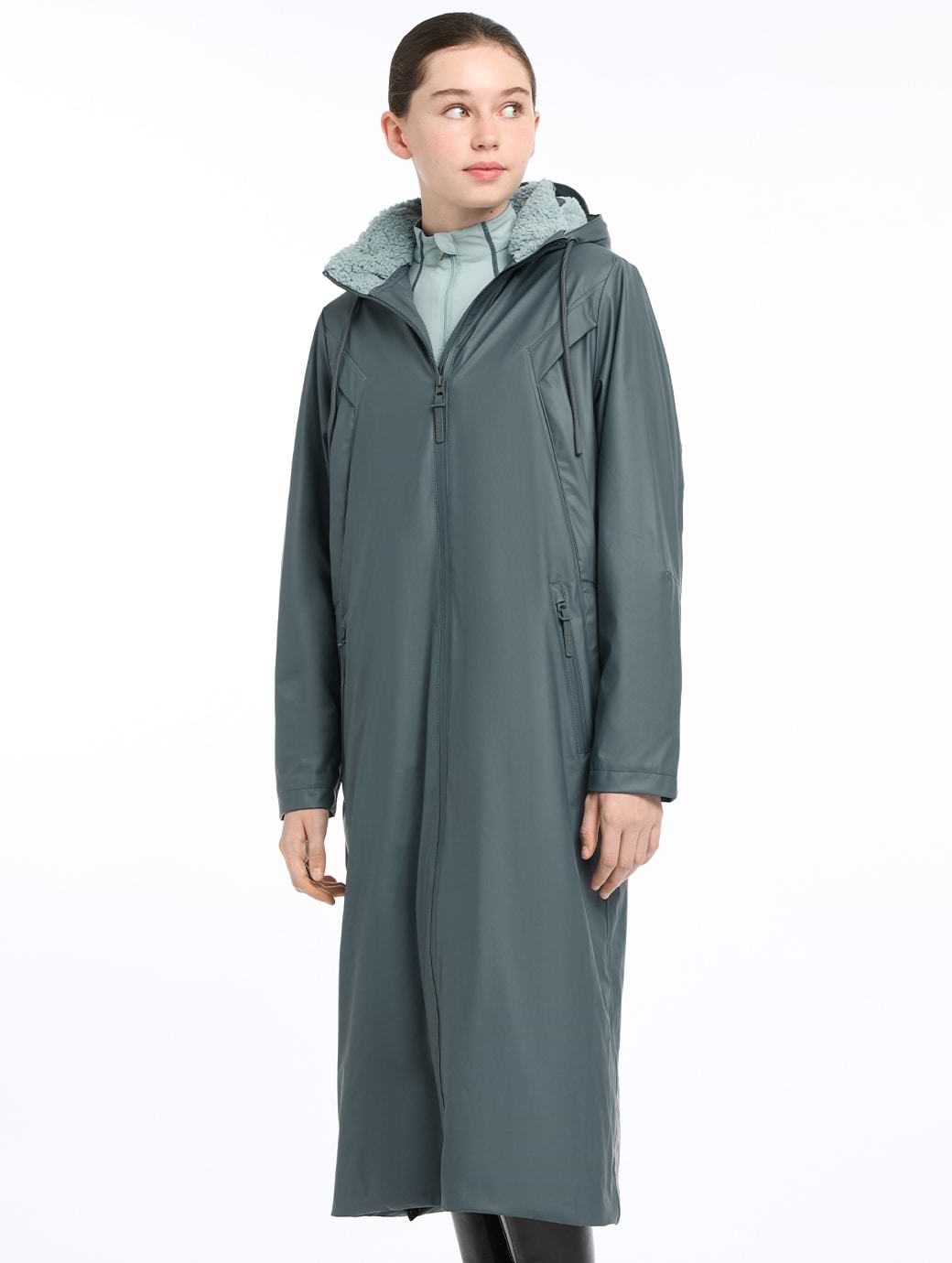LeMieux Young Rider Elements Coat Petrol