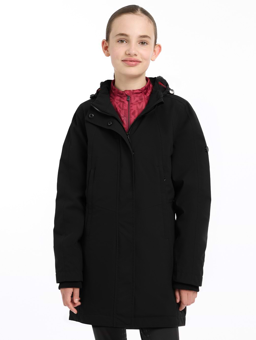 LeMieux Young Rider Skye Waterproof Coat Black