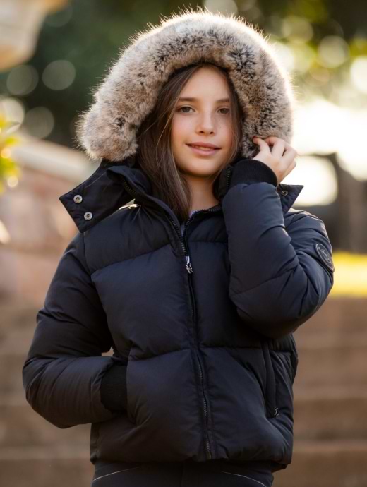 LeMieux Young Rider Gia Puffer Jacket Navy