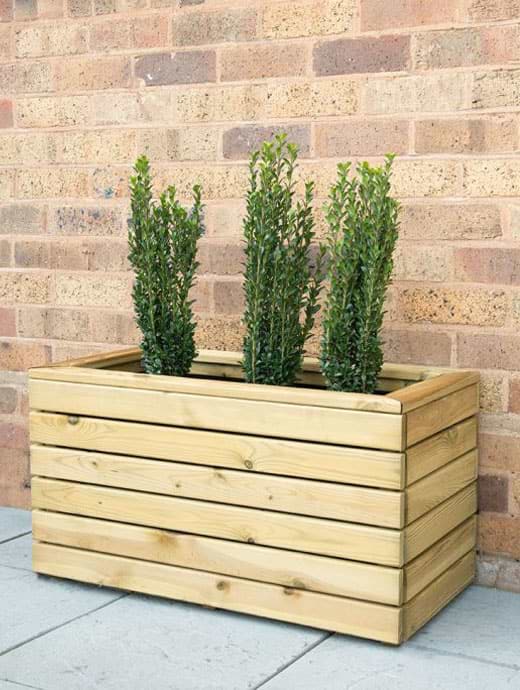 Forest Gardens Linear Planter - Double