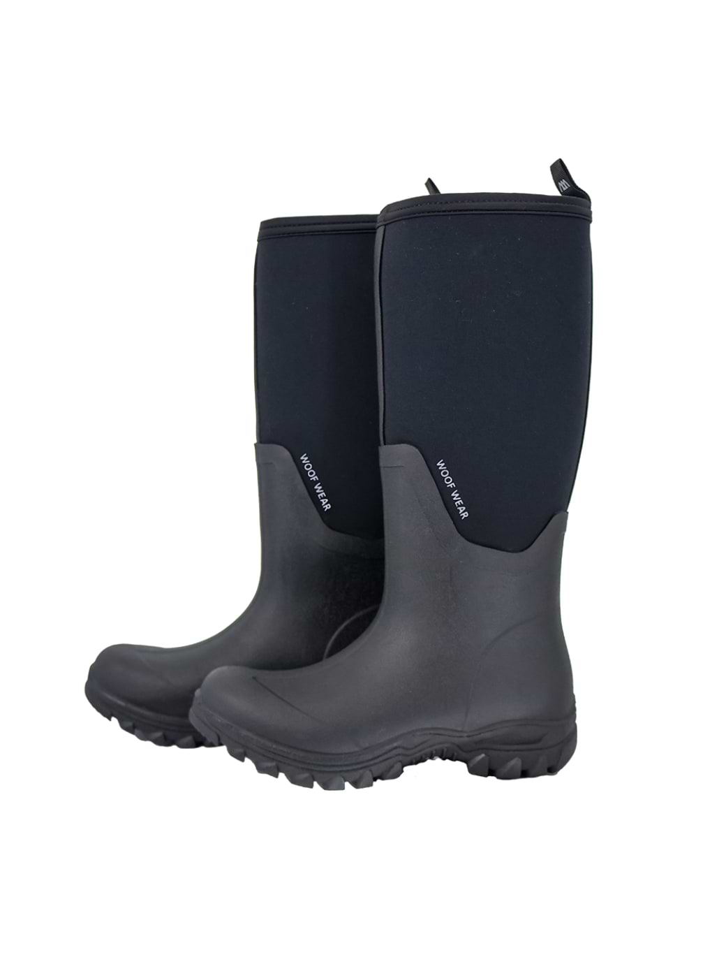 Woof Wear Long Work Boots - Black