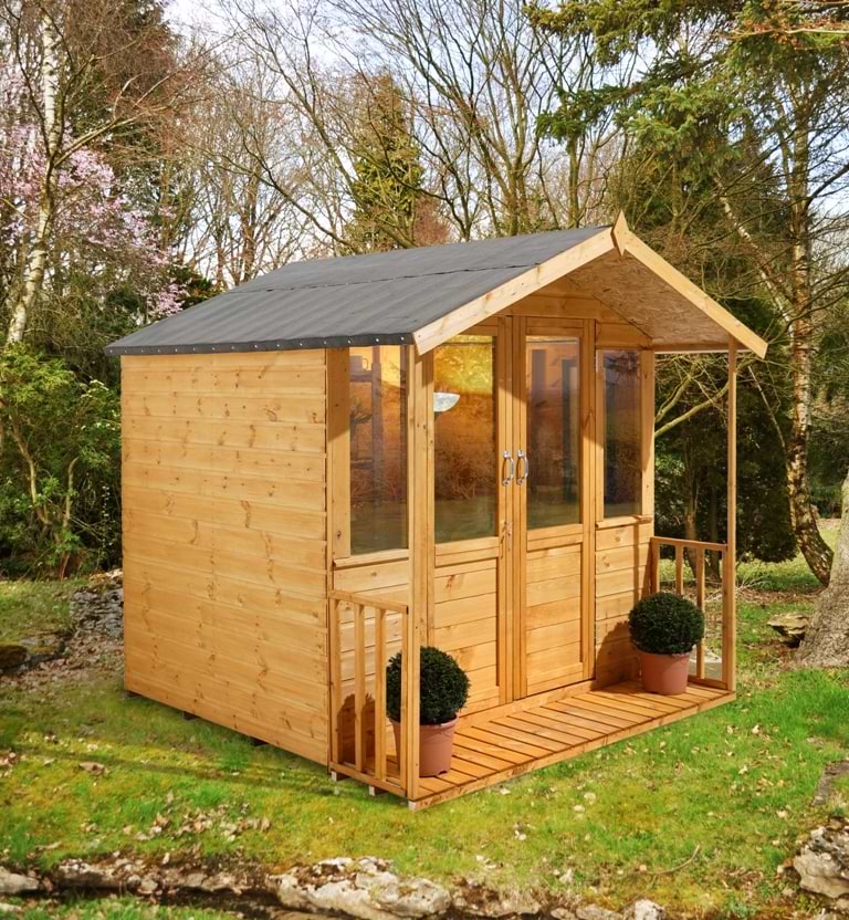 Forest Gardens Maplehurst Summerhouse 7x7-Uninstalled