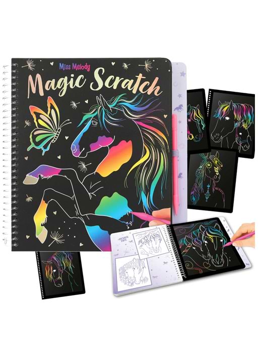 Miss Melody Magic-Scratch Book