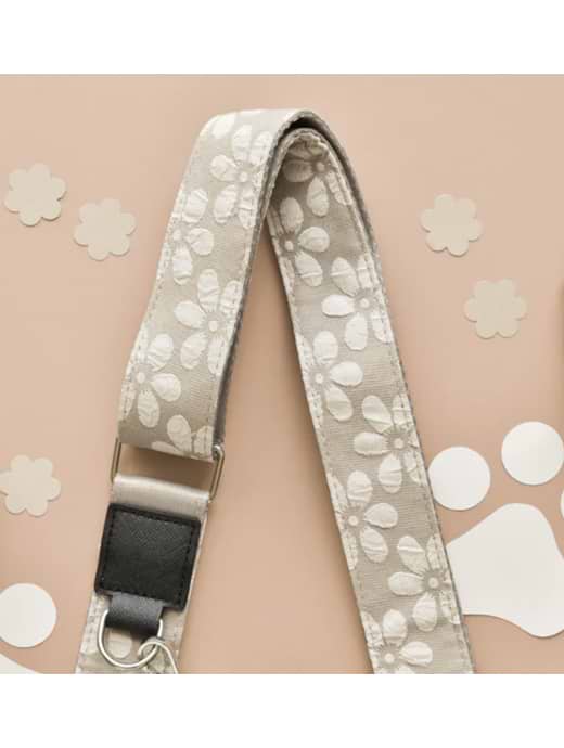 Cocopup London Luxe Bag Strap - Mocha Flower