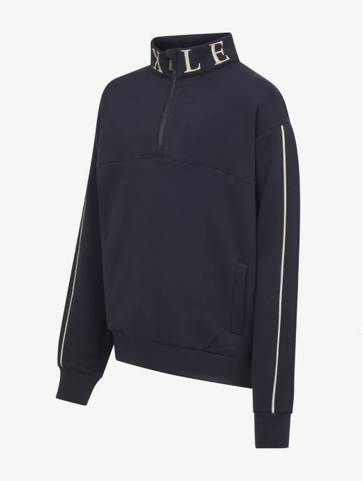 LeMieux Young Rider Kate Quarter Zip Sweat Navy
