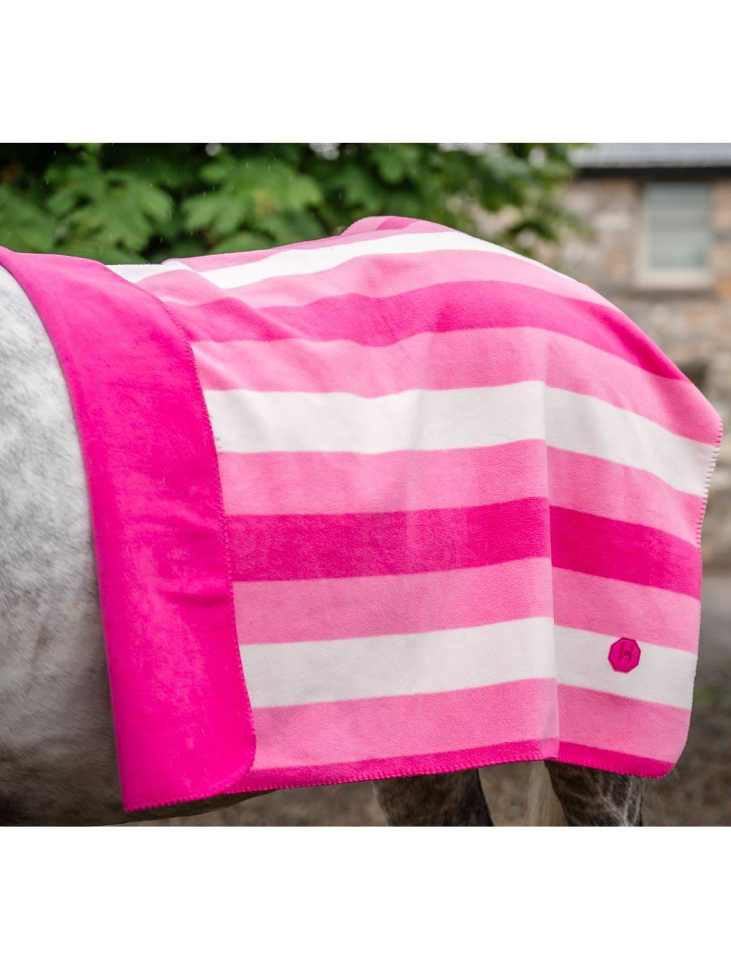 Horseware Newmarket Fleece Horse Whitney Pink