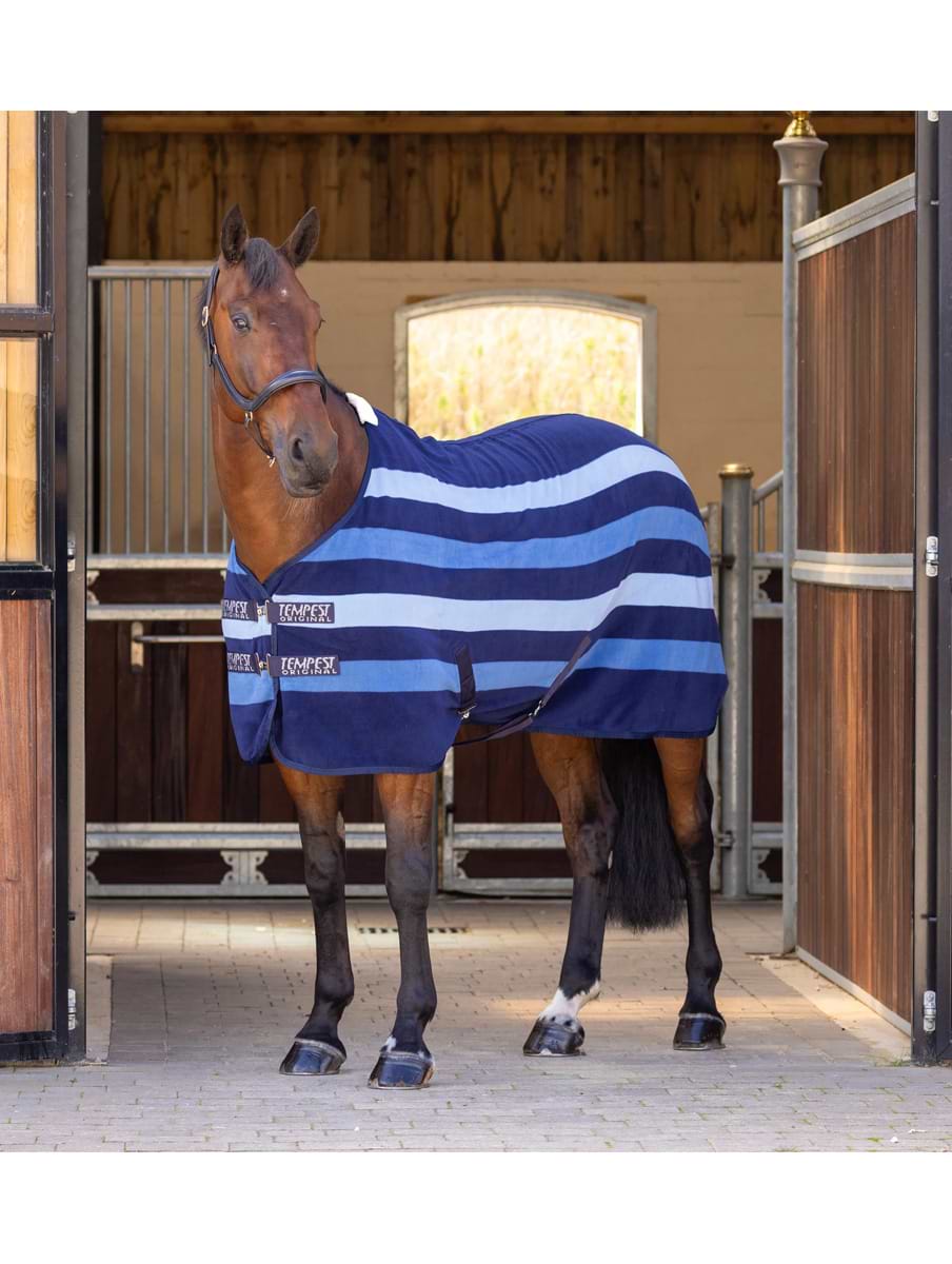 Shires Tempest Original Newmarket Fleece Rug - Blue