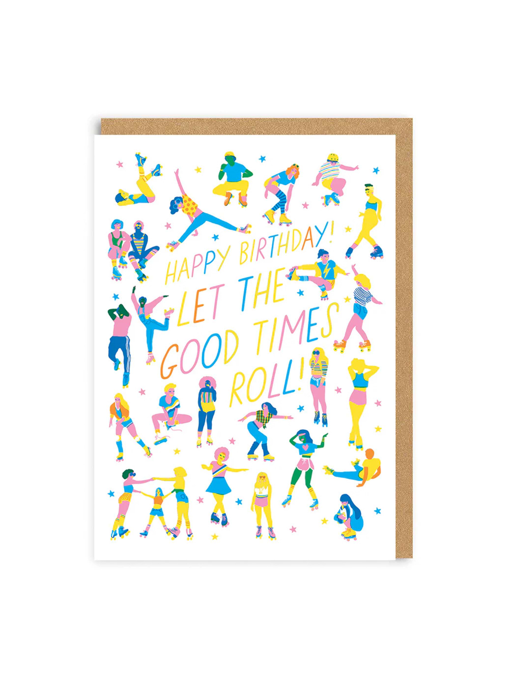 Ohh Deer Birthday Good Times Roll Greeting Card