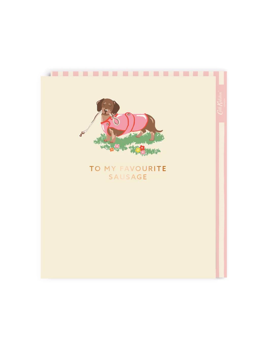 Ohh Deer Cath Kidston To My Favourite Sausage Large Birthday Greeting Card