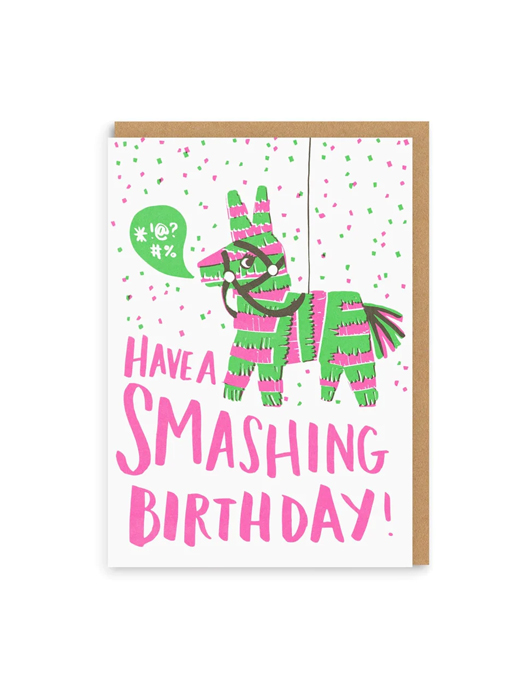 Ohh Deer Pinata Greeting Card 