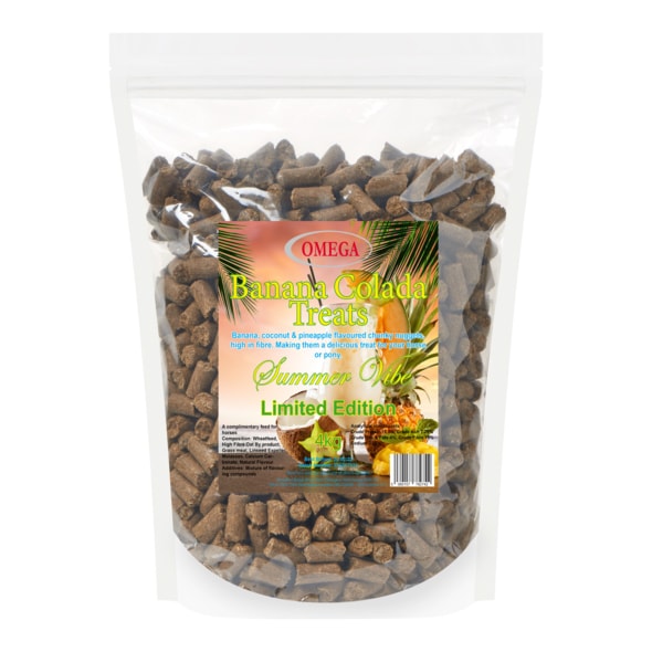 Omega Banana Colada Treats 4Kg