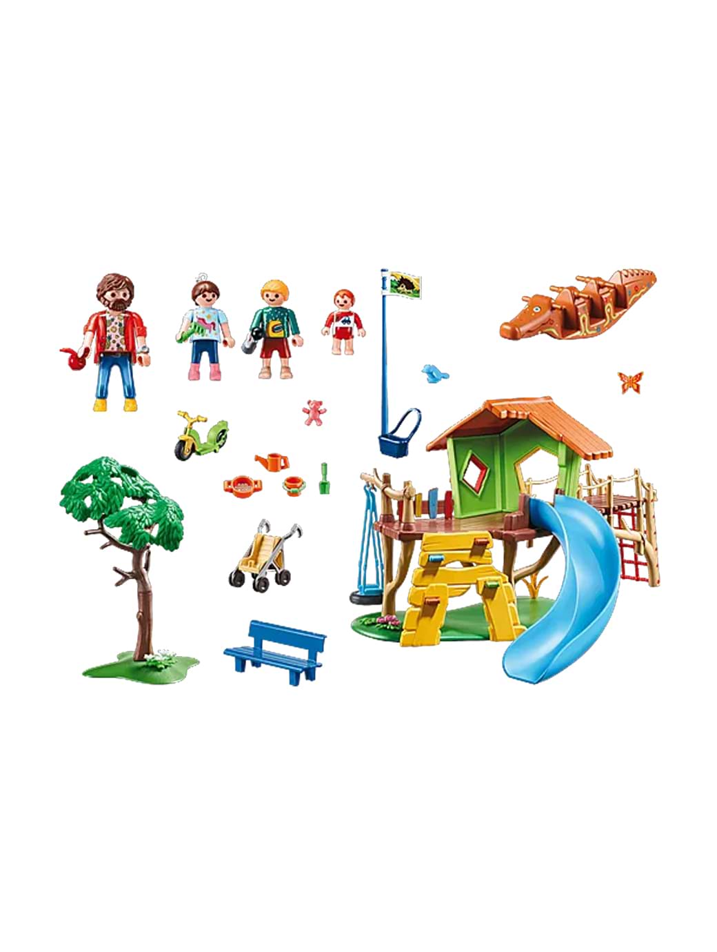 PLAYMOBIL 70281 City Life Pre-School Adventure Playground Griggs