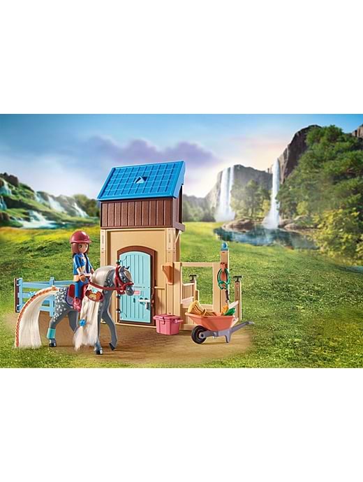Playmobil 71353 Horse Stall With Amelia Whisper Griggs Equestrian
