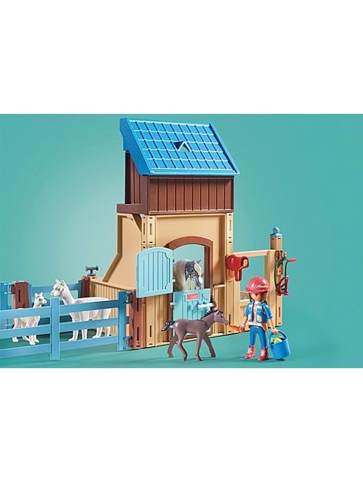Playmobil 71353 Horse Stall With Amelia Whisper Griggs Equestrian