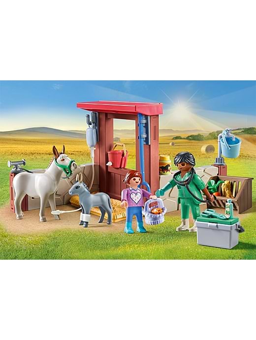 Playmobil 71471 Farmyard Vet Griggs Equestrian