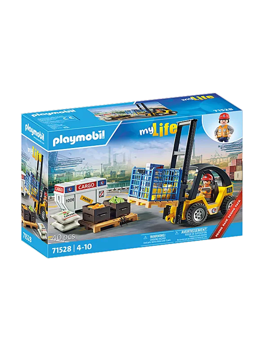Playmobil forklift truck best sale