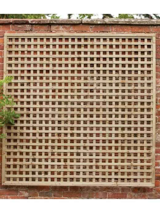 Forest Garden Premium Framed Trellis 180x180cm