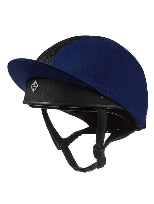 Charles Owen Pro II Plus hat Silk Navy
