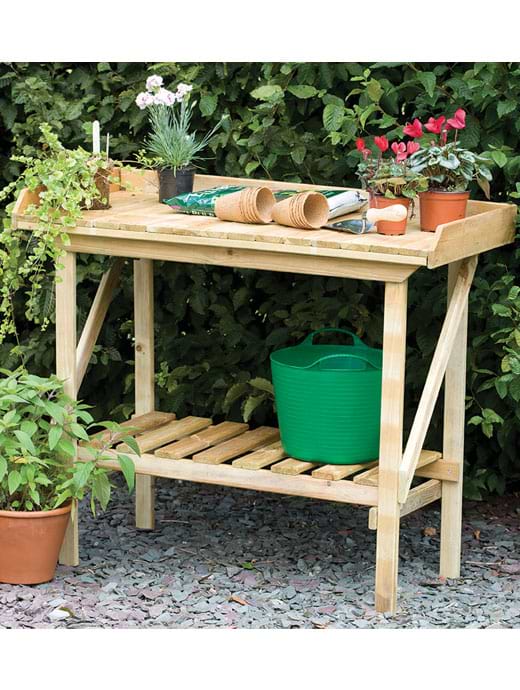 Forest Garden Potting Bench