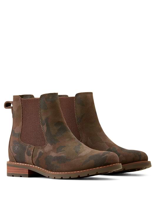 Ariat Women's Wexford Boot Camo Suede