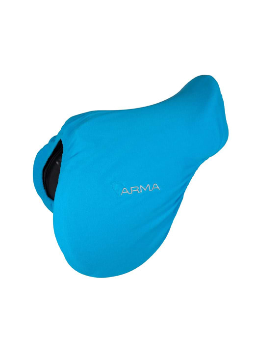 Shires Fleece Saddle Cover Blue