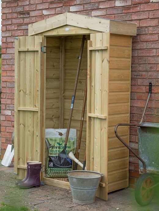Forest Garden Pressure Treated Shiplap Apex Tall Garden Store