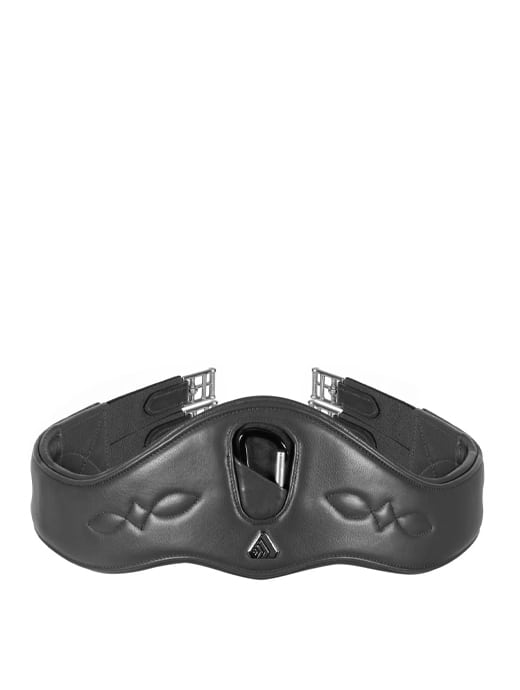 Shires Velociti Lusso Anatomical Girth Black