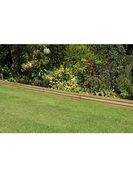 Forest Garden Slatted Edging 1.2m
