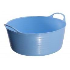 Red Gorilla Small Shallow Tub 15L Sky Blue