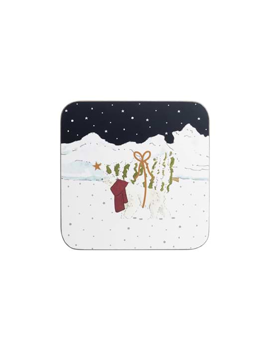 Sophie Allport Coasters Set of 4 Snow Season