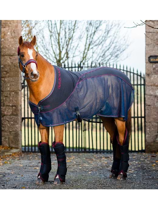 Horseware Rambo Sport Cooler Navy/Burgundy 