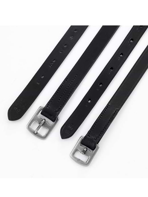 Hy Stirrup Leathers Brown 