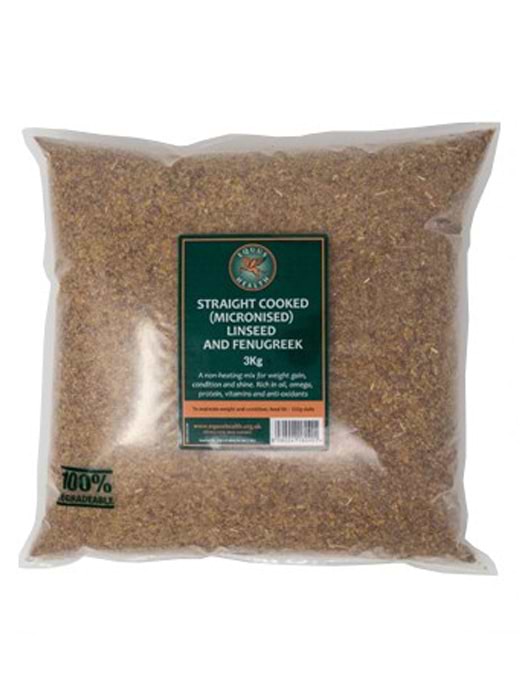 Equus Health Straight Cooked Linseed and Fenugreek 3 Kg