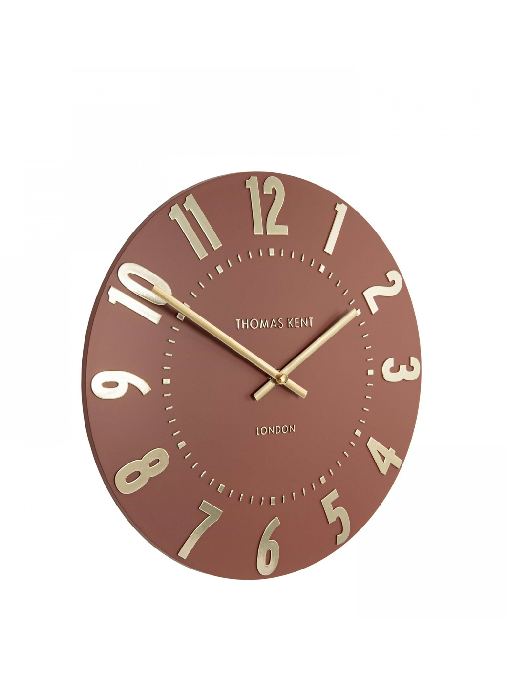 *SS25* Thomas Kent 12" Mulberry Wall Clock Auburn
