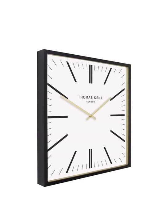 *AW23*Thomas Kent 24" Garrick Wall Clock White