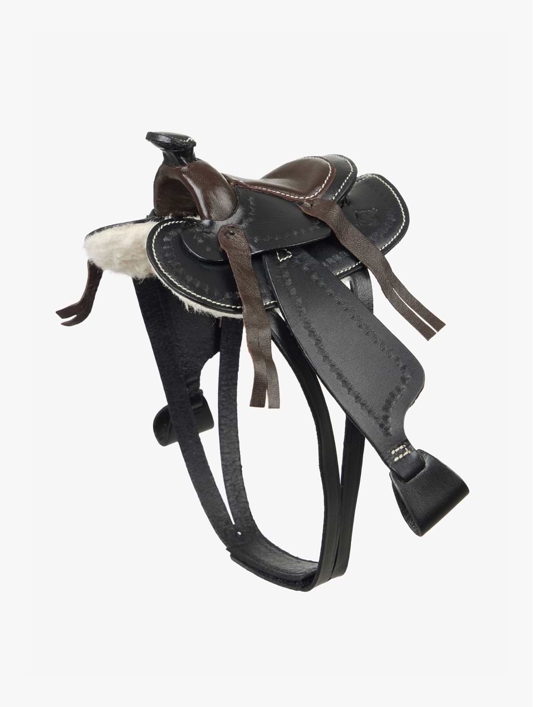 LeMieux Toy Pony Western Saddle Black