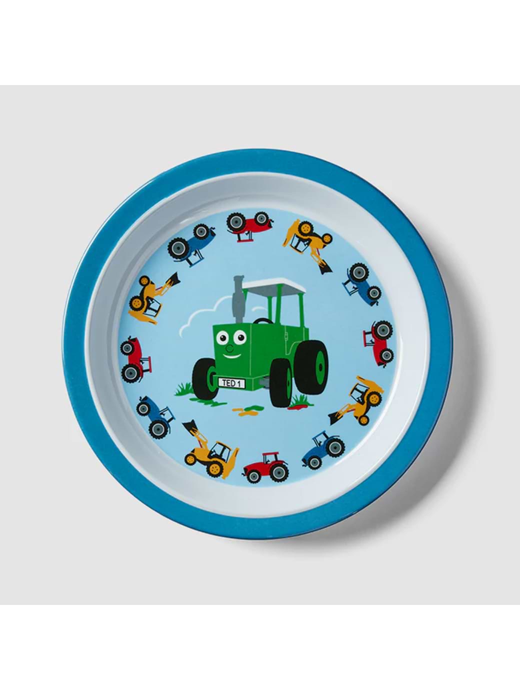 *AW24*Tractor Ted Machines Malamine Plate