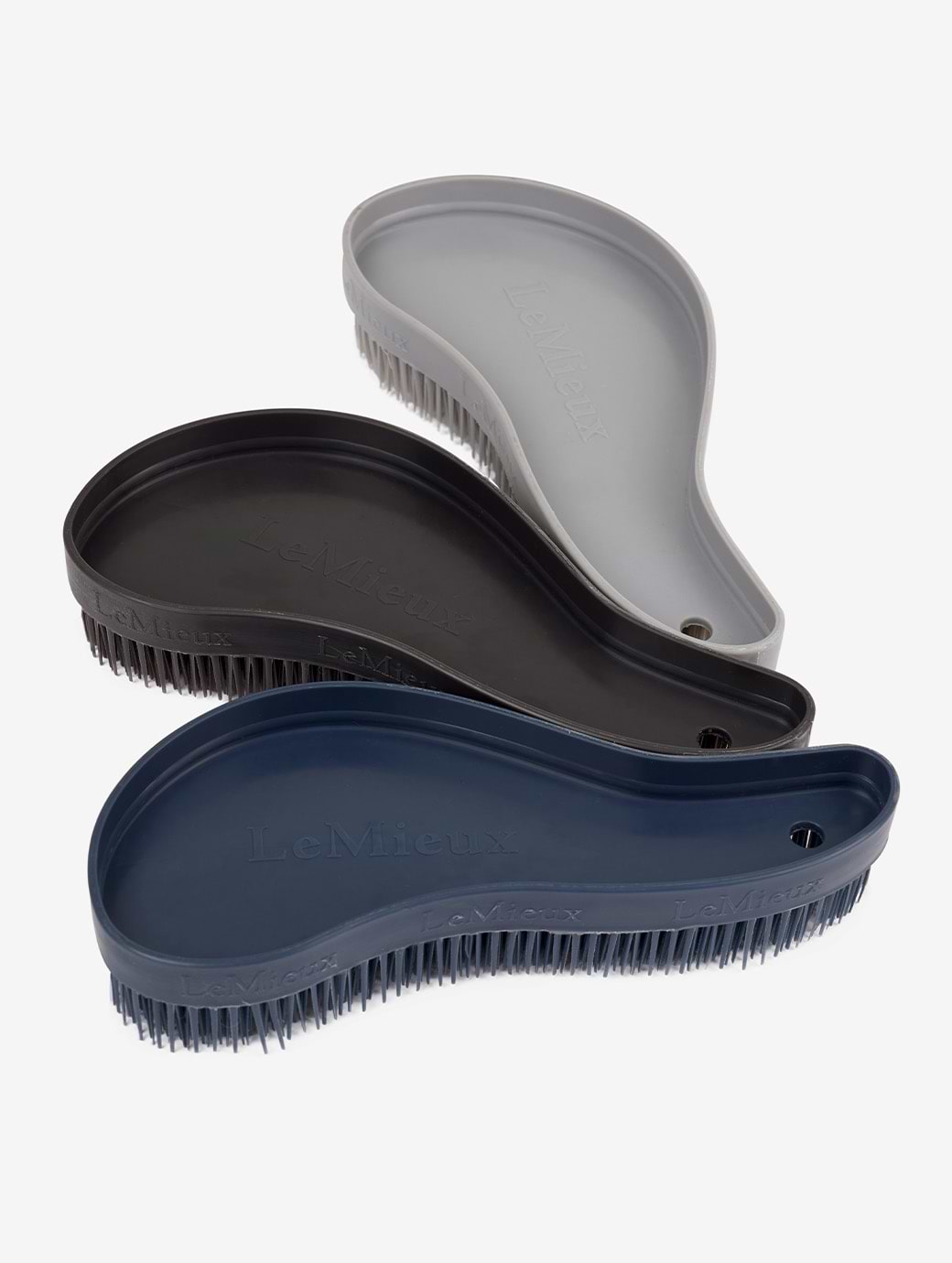 LeMieux Wizard Brush Trio Navy/Black/Grey