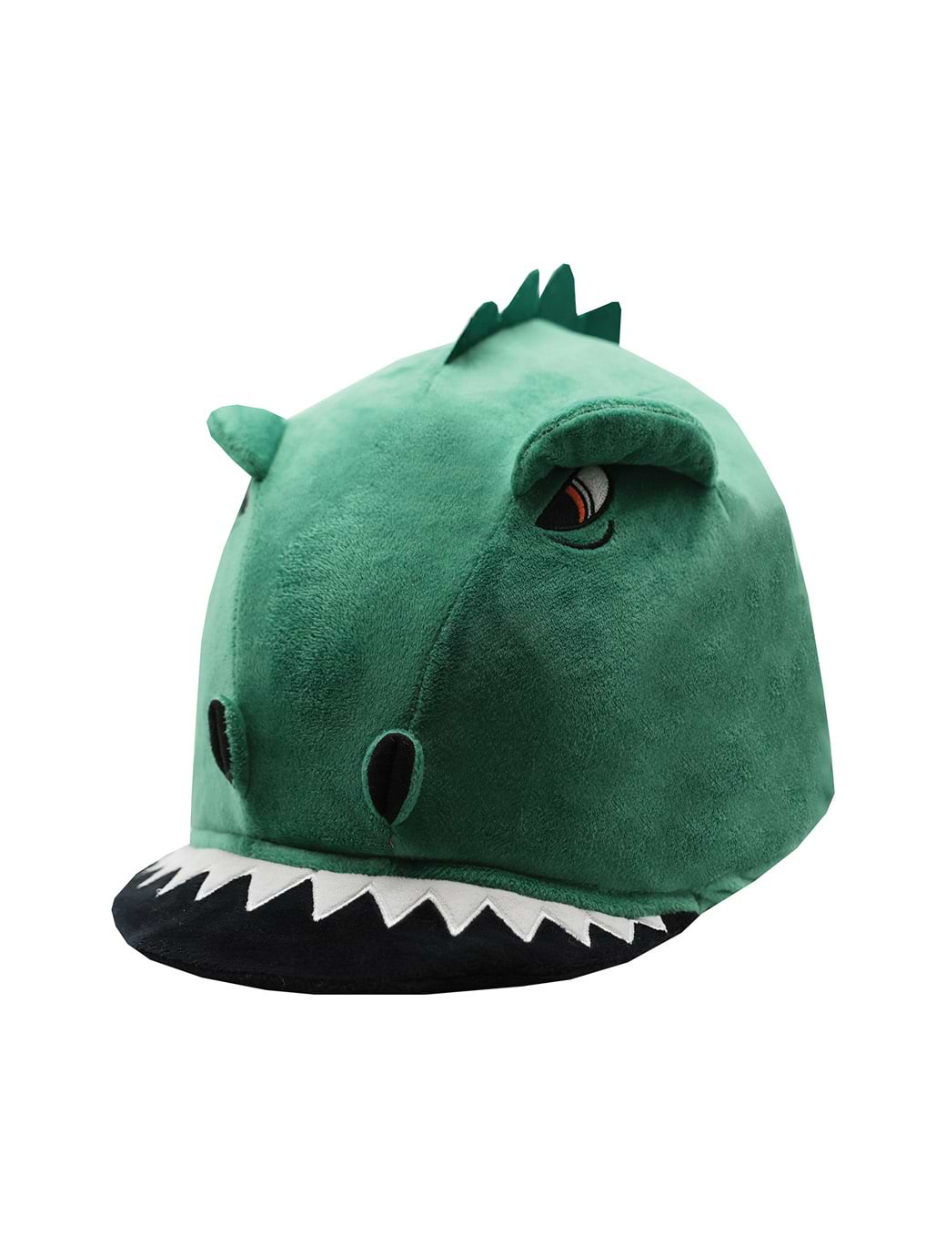 Equetech T-Rex Dino Hat Silk Green